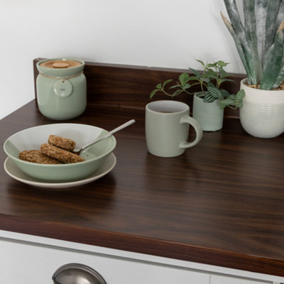 d-c-fix Woodgrain Walnut Self Adhesive Vinyl Wrap Film for Kitchen Doors and Worktops 5m(L) 67.5cm(W) - 7