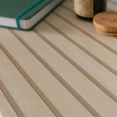 d-c-fix Woodgrain Wooden Slats Self Adhesive Vinyl Wrap Film for Kitchen Doors and Worktops 2.1m(L) 90cm(W) - 8