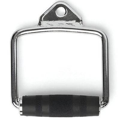 D Handle Cable Attachment Steel Pulley Handle for Home Gym Cable ...
