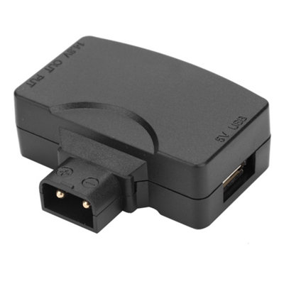 D Tap to 5V USB Adapter for V Mount Battery and BMCC Camcorder Connection