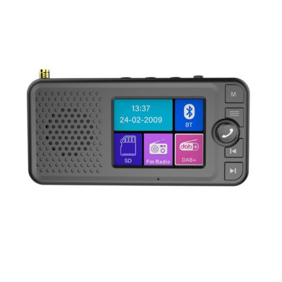 DAB Digital and FM Radio Portable Wireless DAB Radio MP3 Music Player ...