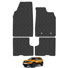 Dacia Duster 2018-Onward  With Passanger Drawer  Car Floor Mats Rubber Tailored