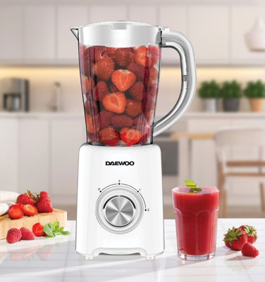 Daewoo 1.5 Litre 500W Electric Jug Blender & Coffee Bean Nut Grinder & Smoothie Maker