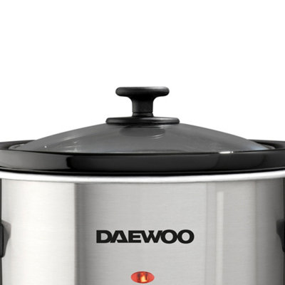 Daewoo 1.5 Litre Slow Cooker 100W Efficient Dishwasher Safe SDA1363GE