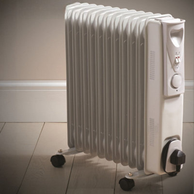 Large electric clearance radiator