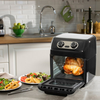 DIHL 2L Air Fryer Black Gold Rapid Healthy Cooker Oven