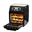 Daewoo 12 Litre Air Fryer Rotisserie Oven Black SDA2488GE