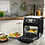 Daewoo 12 Litre Air Fryer Rotisserie Oven Black SDA2488GE