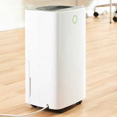 Daewoo 12 Litre Dehumidifier Portable Digital 2 Speed 12 Hour Timer White COL1471GE