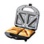 Daewoo 2 Portion Sandwich Toaster Non Stick Deep Fill SDA1715GE