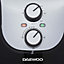 Daewoo 4L Single Pot Fryer, Rapid Air Circulation and Auto Shut Off - Black