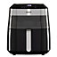 Daewoo 7 Litre Air Fryer With Viewing Window 1700W Digital Control 8 Presets Black SDA2588GE