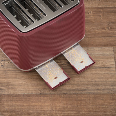 Daewoo Cascade 2-Slice Textured Matte Toaster - Defrost & Reheat ...