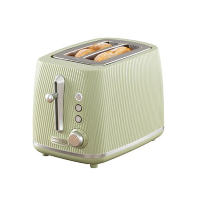 Daewoo Cascade 2-Slice Textured Matte Toaster - Defrost & Reheat ...