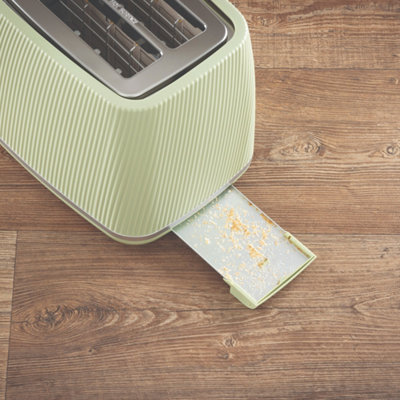 Daewoo Cascade 2-Slice Textured Matte Toaster - Defrost & Reheat ...