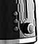 Daewoo Honeycomb Toaster 2 Slice High Lift Handle 3D Embossed Black SDA2605GE