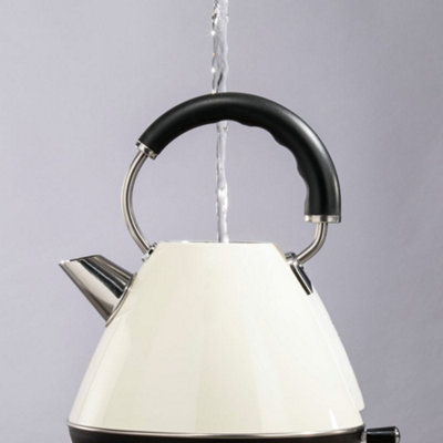Daewoo Kensington Matching Pyramid Kettle 2-Slice Toaster & Microwave ...