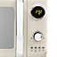 Daewoo Kensington SDA1654GE Cream Microwave 20 Litre 800W