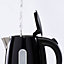 Daewoo Kensington SDA1684GE Black Jug Kettle 1.7 Litre Rapid Boil