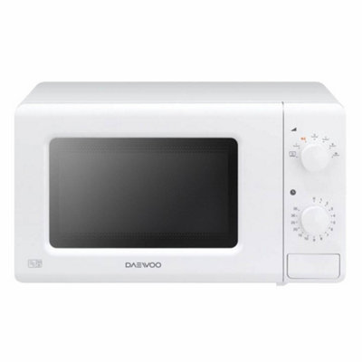 Daewoo KOR6M17WH 700Watts Compact Microwave 20litres White