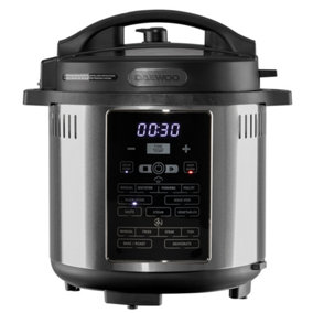 Daewoo Multipurpose 13-in-1 Large 6L Digital Electric Pressure Multi Cooker Air Fryer All in One Pot with Timer and Temperature