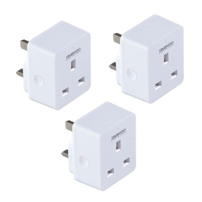 Wifi Smart Socket Google Home Plug Sockets Daewoo Pack Of Wifi