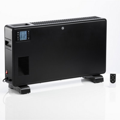 Daewoo Portable Convector Radiator Space Heater LCD With Remote Black ...