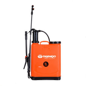 Daewoo Pressure Sprayer Backpack 16L Weed Killer Water Bottle Pump 5YR Warranty
