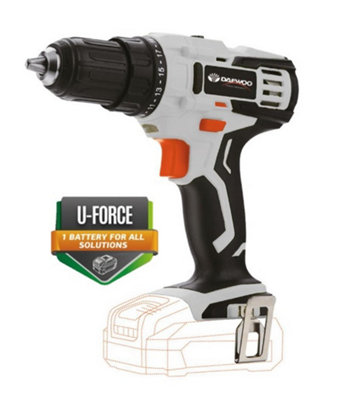 Daewoo U FORCE Series 18V Cordless Electric Drill Driver BODY