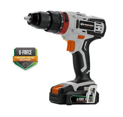 Daewoo U-FORCE Series 18V Cordless Electric Hammer Drill (BODY ONLY) 5YR Warranty