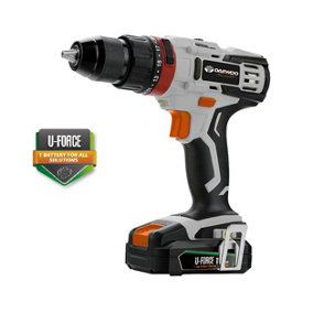 Daewoo U-FORCE Series 18V Cordless Electric Hammer Drill (BODY ONLY) 5YR Warranty