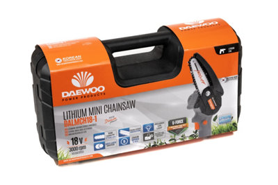 Daewoo U-FORCE Series 18V Cordless Electric Handheld Mini Chainsaw (BODY ONLY) 5YR Warranty - 7