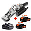 Daewoo U-FORCE Series Cordless Angle Grinder 125mm + 2 x 2Ah Battery + Charger