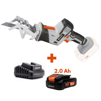 Daewoo U-FORCE Series Cordless Garden Saw + 2.0Ah Battery + Charger