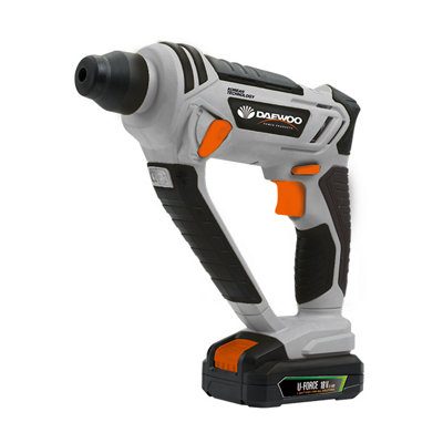 Daewoo U-FORCE Series Cordless Rotary Hammer SDS Drill + 2 x 4.0Ah Battery + Charger