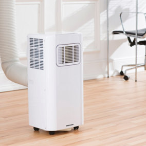 Daewoo White 3-in-1 5000 BTU Portable AC Unit Air Conditioner Aircon with Dehumidifier Cooling Fan and Remote Control COL1316GE