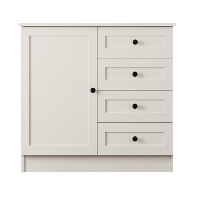 DAISY 1 Door 4 Drawer Sideboard Cabinet