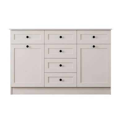 DAISY 2 Door 6 Drawer Sideboard Cabinet