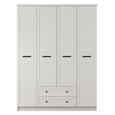 DAISY 4 Door 2 Drawer Wardrobe