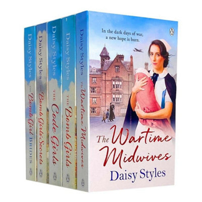 Daisy Styles 5 Books Set Collection Bomb Girls, The Code Girls, Wartime ...