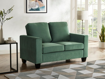 Sage green deals 2 seater sofa