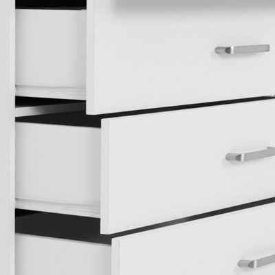 Dakota 4 Drawer Chest of Drawers White
