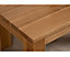 Dakota Chunky Oak Small Coffee Table for Living Room