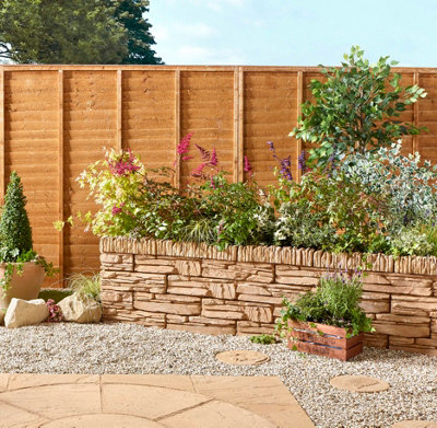 Daleside Walling Edging Stone 440mm York Gold