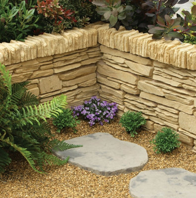 Daleside Walling Edging Stone 440mm York Gold - 3