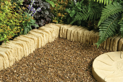 Daleside Walling Edging Stone 440mm York Gold - 4