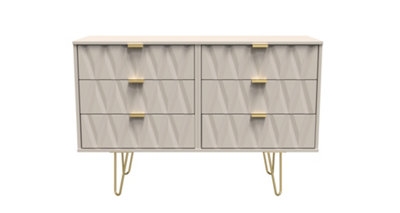 Dallas 6 Drawer Chest in Kashmir Matt (Ready Assembled)