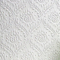 Damask Wallpaper Paintable Luxury Textured Embossed Vinyl Dryden Anaglypta
