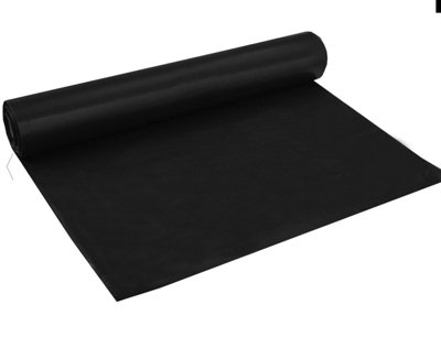 Damp Proof Membrane Black Polythene Sheeting Roll DPM 4m 5m Wide 300MU BRICK 20m x 5m - 3