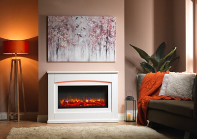 Danby Electric Fireplace Suite